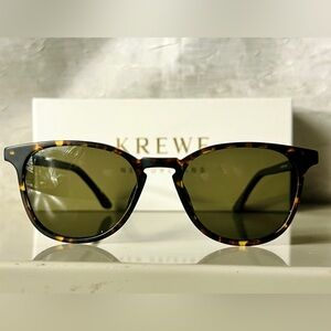 KREWE Sunglasses - OLIVIER - Matte Brindle + Black POLARIZED